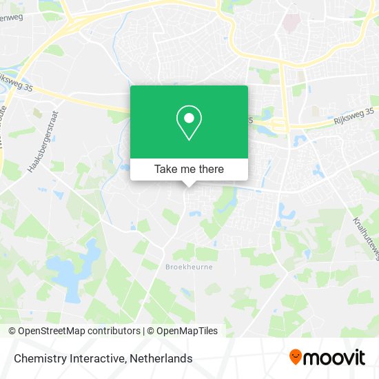 Chemistry Interactive map