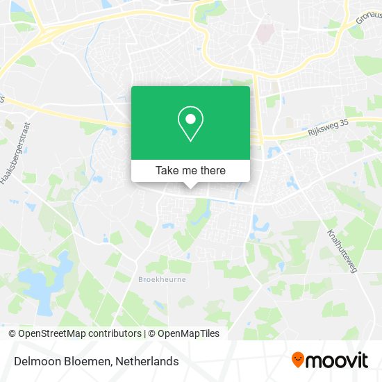 Delmoon Bloemen map