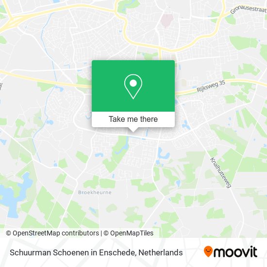 Schuurman Schoenen in Enschede Karte