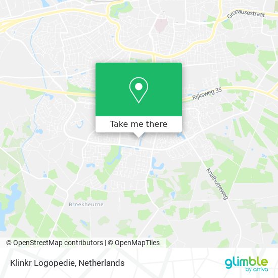 Klinkr Logopedie map