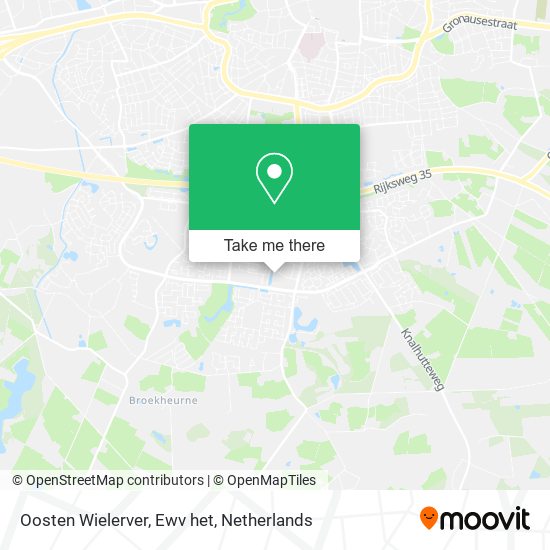 Oosten Wielerver, Ewv het map