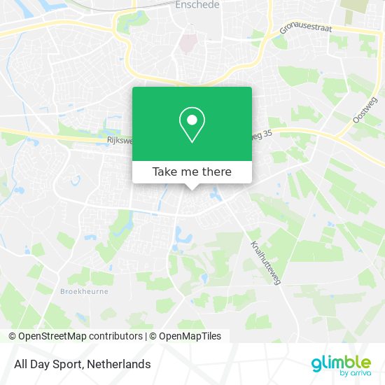 All Day Sport map