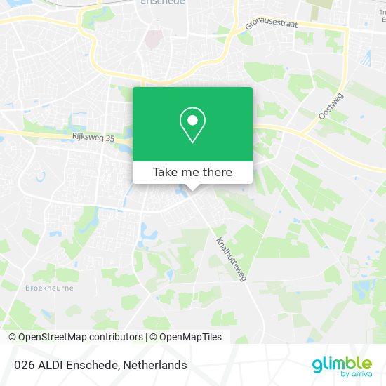 026 ALDI Enschede map