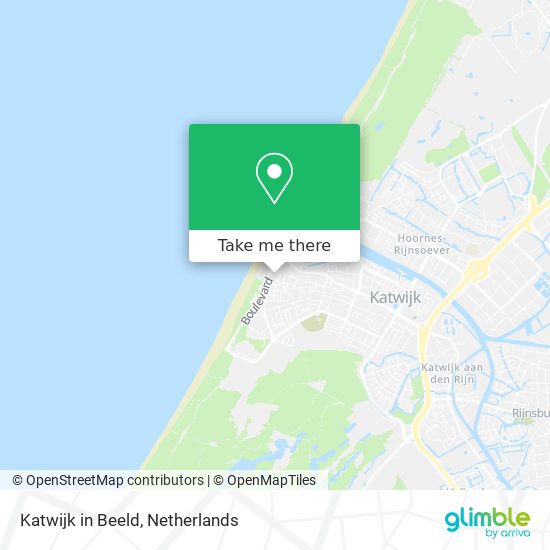 Katwijk in Beeld Karte