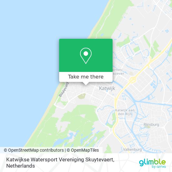 Katwijkse Watersport Vereniging Skuytevaert map