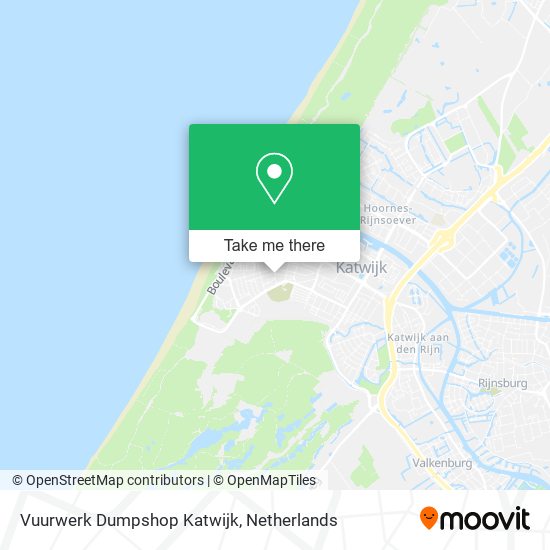 Vuurwerk Dumpshop Katwijk map