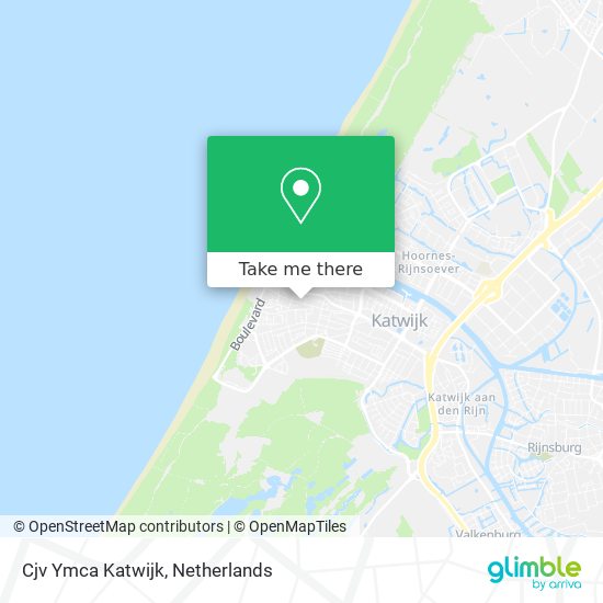 Cjv Ymca Katwijk map