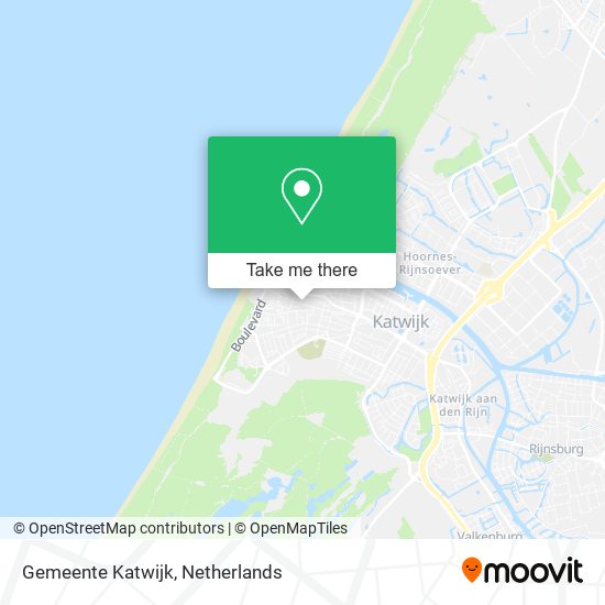 Gemeente Katwijk map