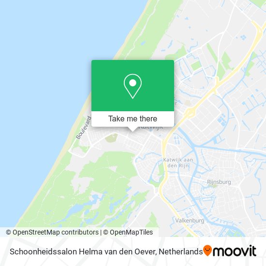 Schoonheidssalon Helma van den Oever Karte