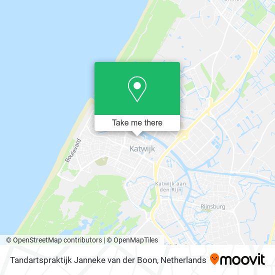 Tandartspraktijk Janneke van der Boon map