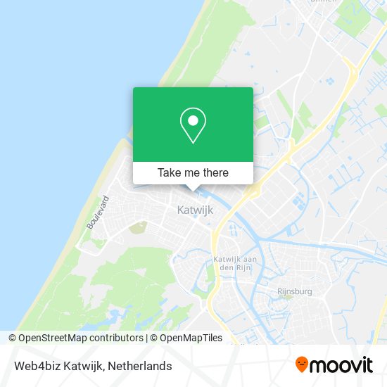 Web4biz Katwijk map