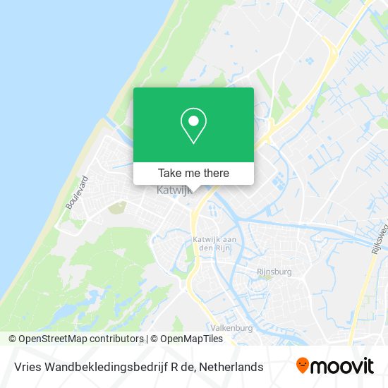 Vries Wandbekledingsbedrijf R de map