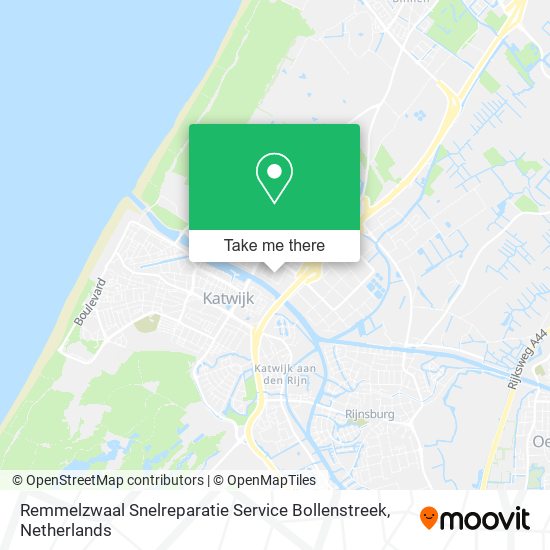 Remmelzwaal Snelreparatie Service Bollenstreek map