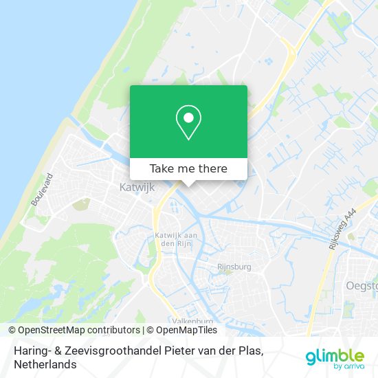 Haring- & Zeevisgroothandel Pieter van der Plas map