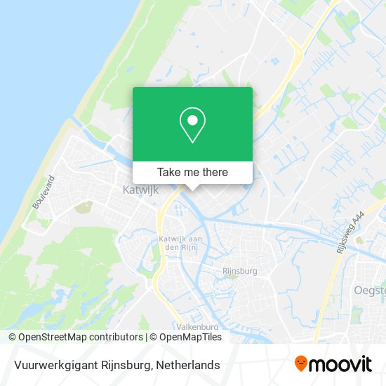 Vuurwerkgigant Rijnsburg map