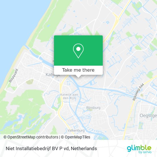 Niet Installatiebedrijf BV P vd map