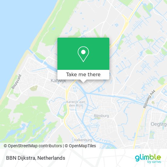 BBN Dijkstra map