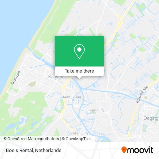 Boels Rental map