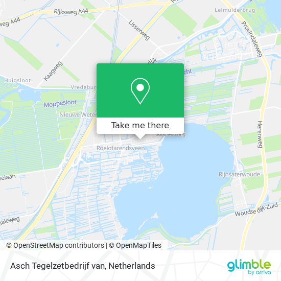 Asch Tegelzetbedrijf van map