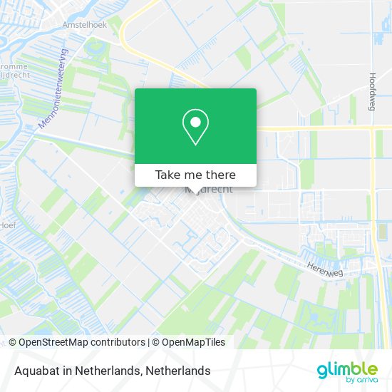 Aquabat in Netherlands Karte