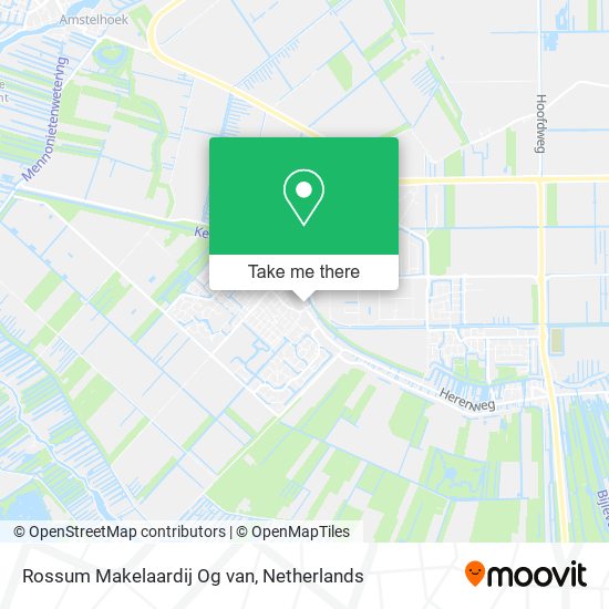 Rossum Makelaardij Og van map