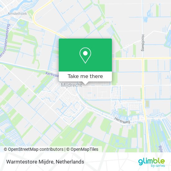 Warmtestore Mijdre map