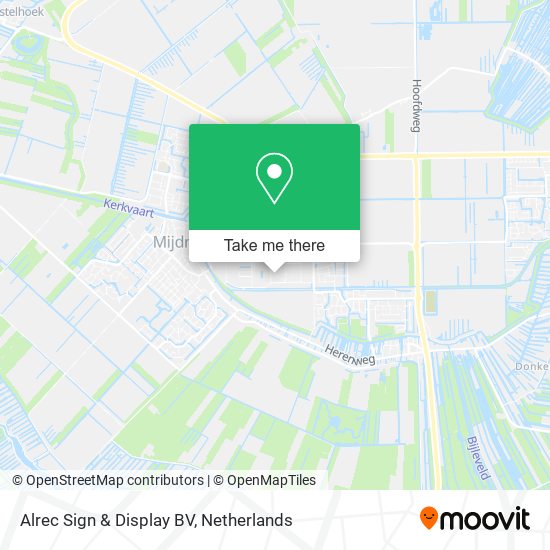Alrec Sign & Display BV map