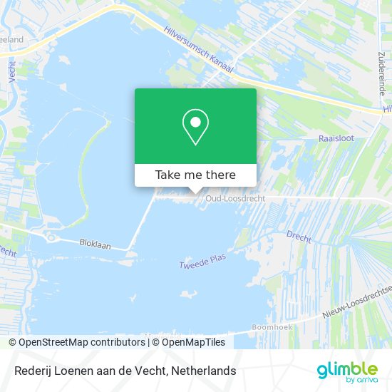 Rederij Loenen aan de Vecht Karte