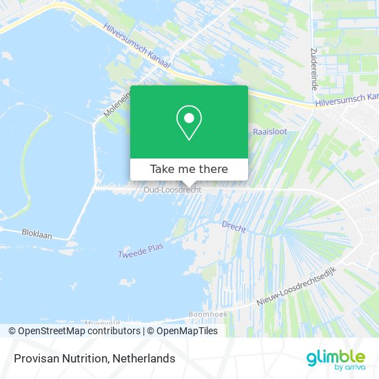 Provisan Nutrition map