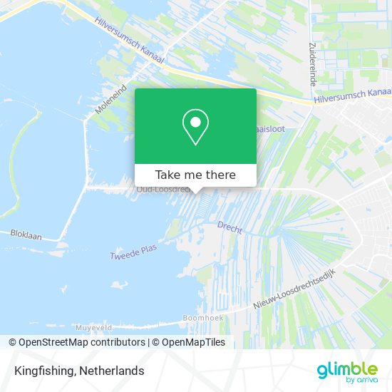 Kingfishing map