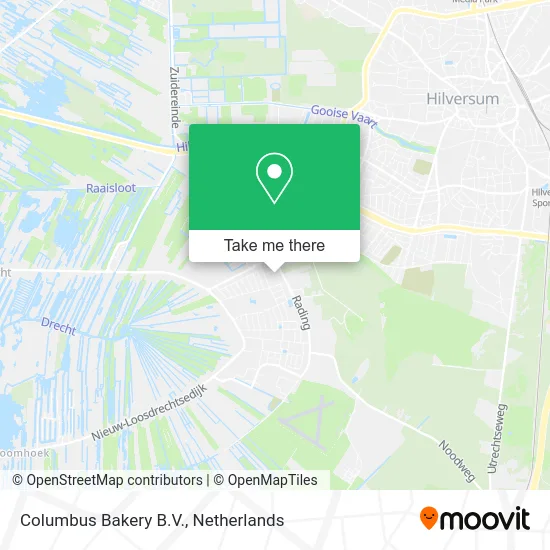 Columbus Bakery B.V. map