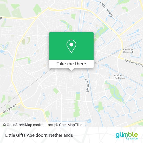 Little Gifts Apeldoorn map