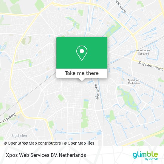 Xpos Web Services BV map