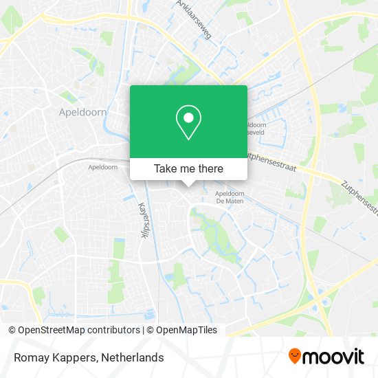 Romay Kappers map