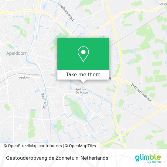 Gastouderopvang de Zonnetuin Karte