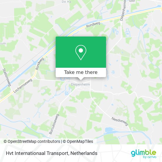 Hvt Internationaal Transport map