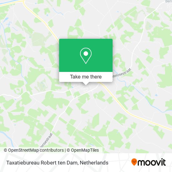 Taxatiebureau Robert ten Dam map