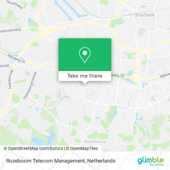Rozeboom Telecom Management Karte