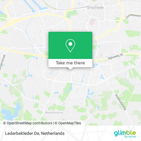 Lederbekleder De map