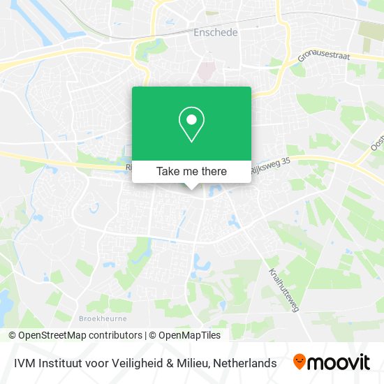 IVM Instituut voor Veiligheid & Milieu map