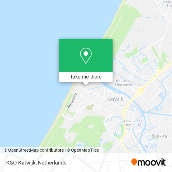 K&O Katwijk Karte