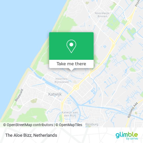 The Aloe Bizz map