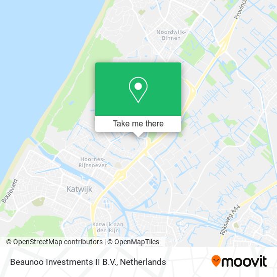 Beaunoo Investments II B.V. map