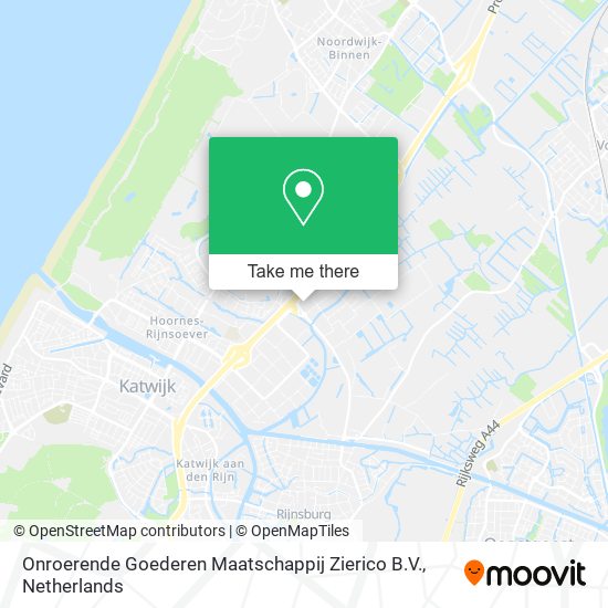 Onroerende Goederen Maatschappij Zierico B.V. map