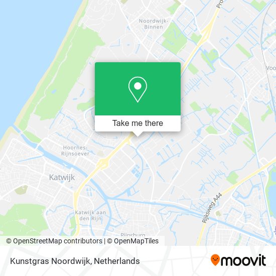 Kunstgras Noordwijk map