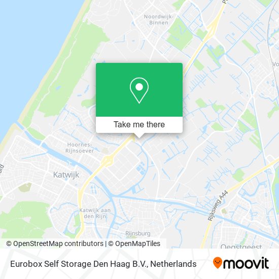 Eurobox Self Storage Den Haag B.V. Karte