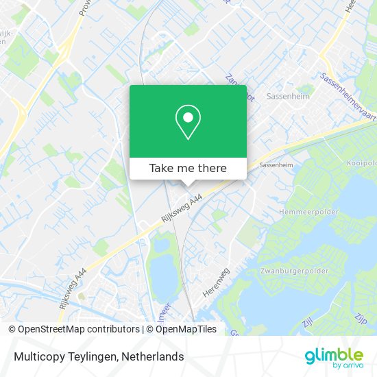 Multicopy Teylingen map