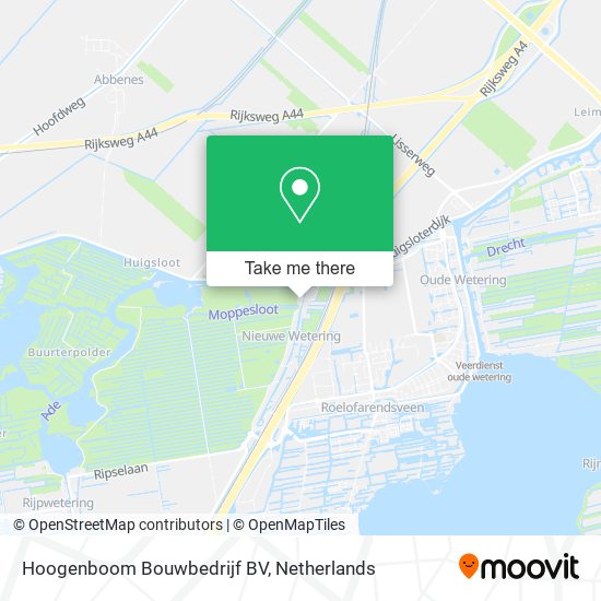 Hoogenboom Bouwbedrijf BV map