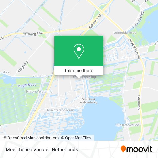 Meer Tuinen Van der map