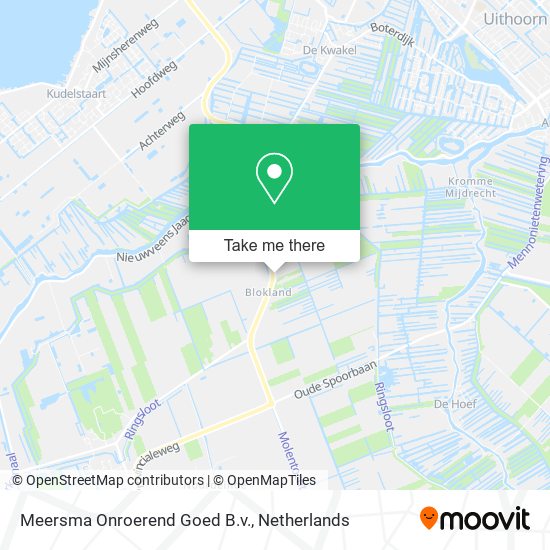 Meersma Onroerend Goed B.v. map